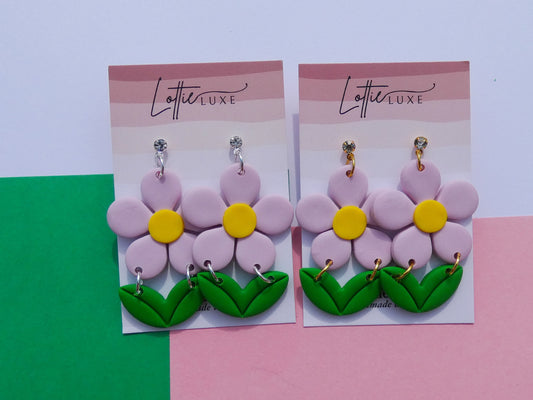 Customisable Flower Earrings